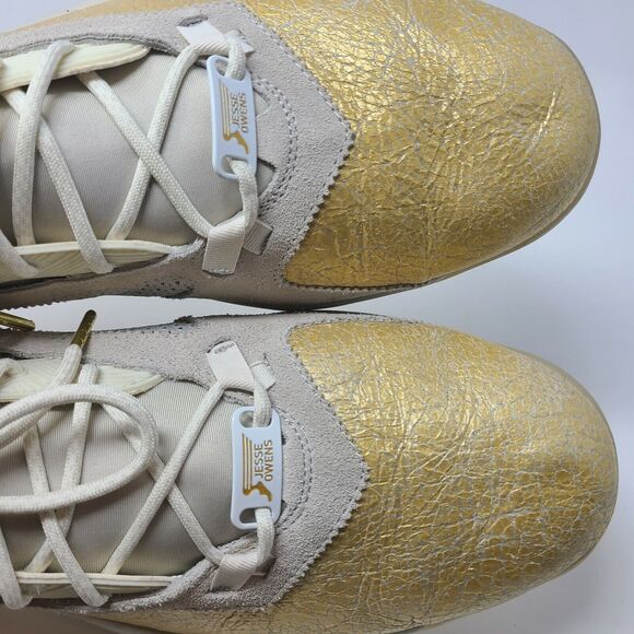 Adidas D Lillard 2 BHM Black History Dame Jesse Owens Gold AQ7959 Size 15 Rare main image 7